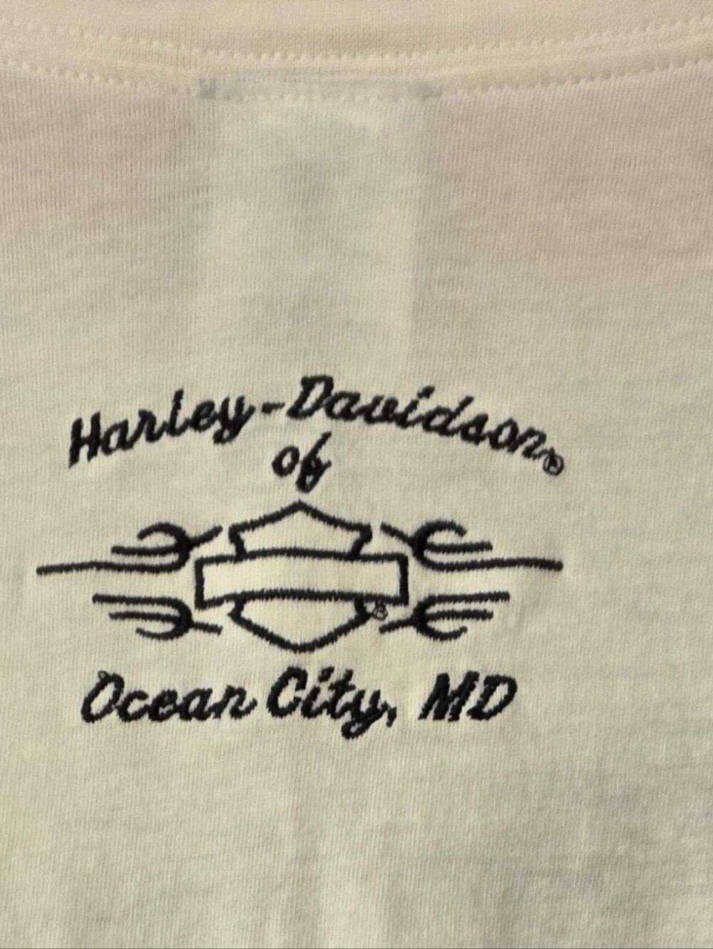 Harley-Davidson Ocean City MD Women's T-Shirt โ NWOT, Tag 1x But Fits Medium - Picture 6 of 6